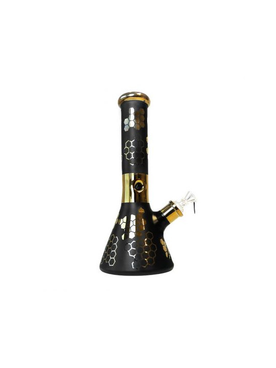 Bong 'BlackSheep' Black Bee Hexagon H-320mm
