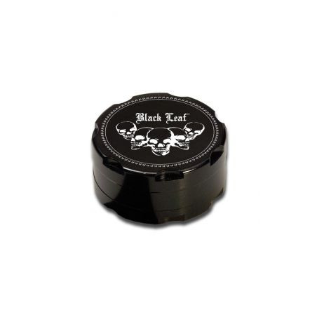 Grinder 'Black Leaf' Aluminium Skulls - 2Part Ø-38mm