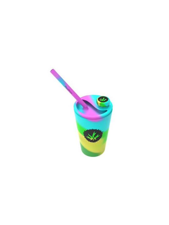 Bong din Silicon 'PieceMaker' Kommuter 'Silipint Cup' H-150mm
