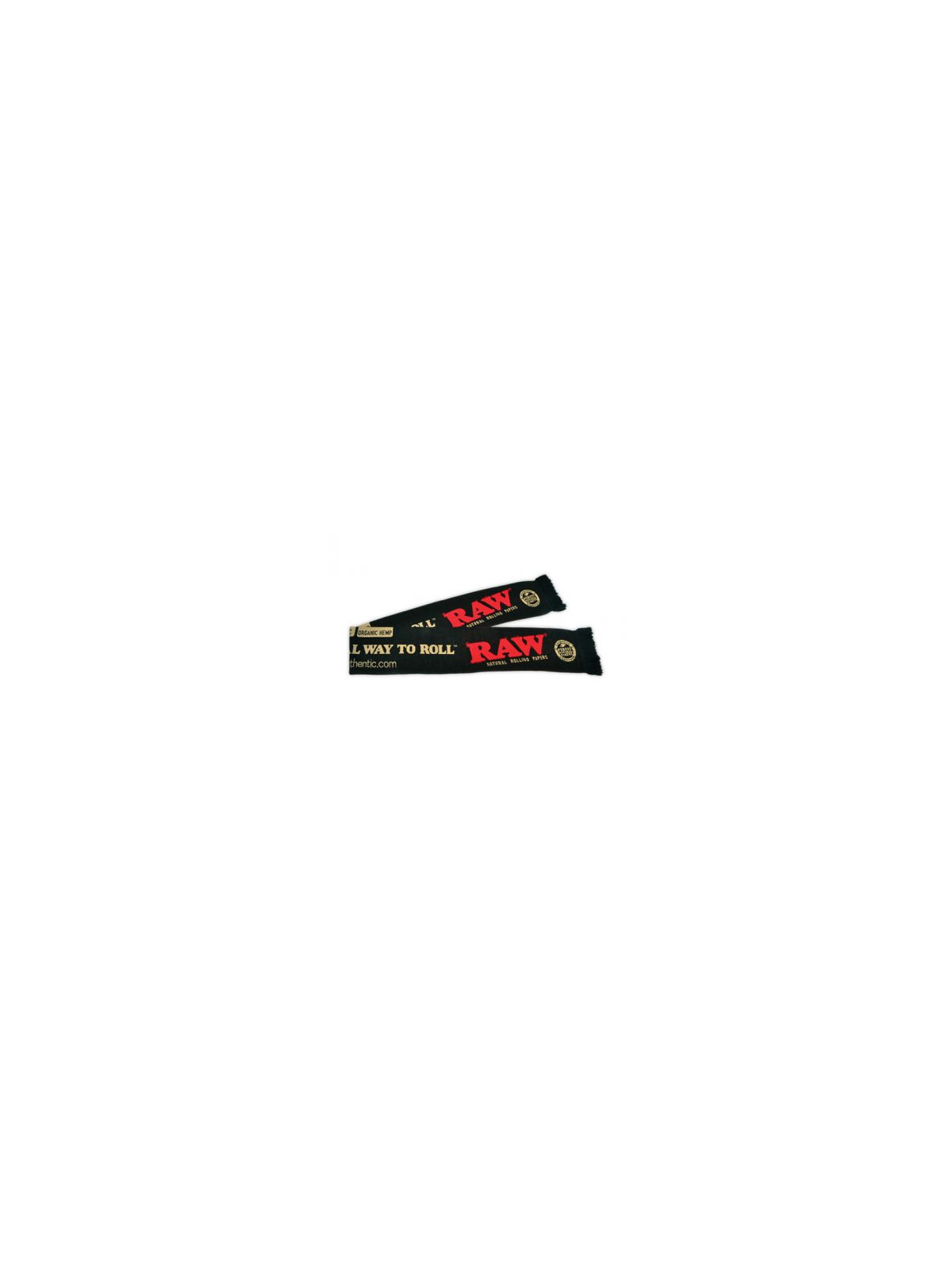 Esarfa 'Raw' Neagra