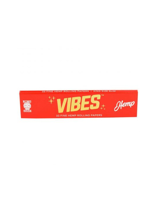 Foite King Size Slim 'Vibes' din Canepa