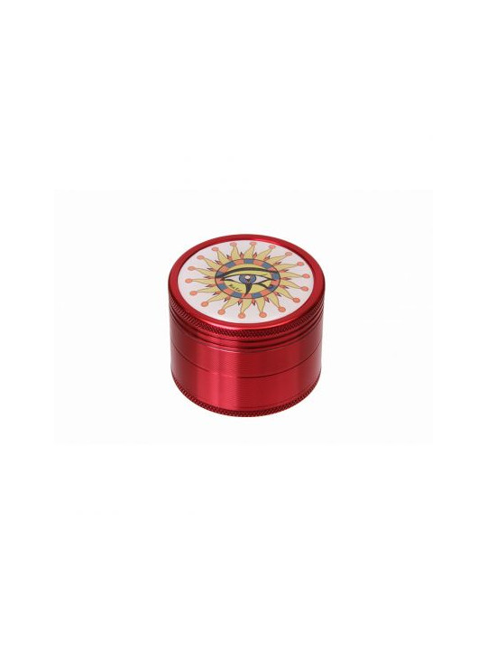 Grinder 'Black Leaf' Horus Eye - 4Part Ø-50mm