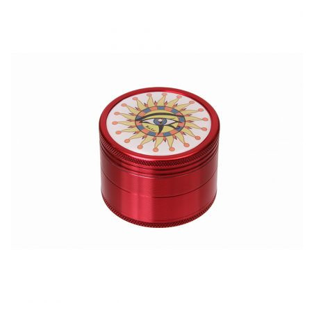 Grinder 'Black Leaf' Horus Eye - 4Part Ø-50mm