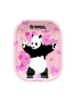 Tava G-Rollz Banksy's 'Panda Gunnin' Small