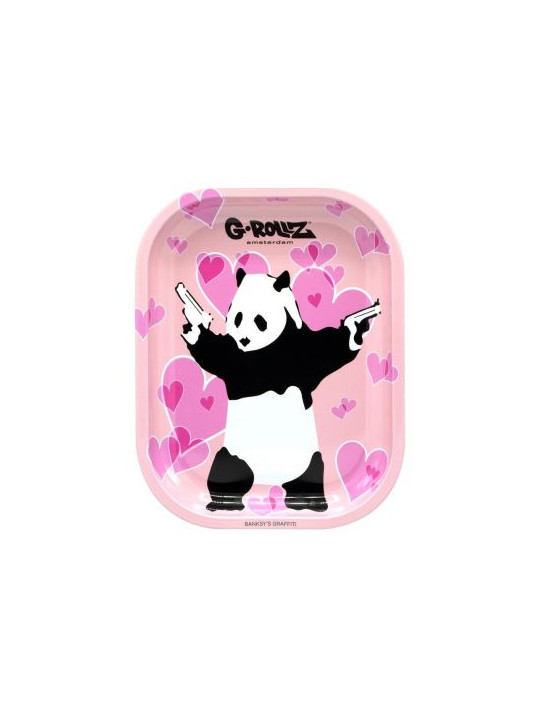 Tava G-Rollz Banksy's 'Panda Gunnin' Small