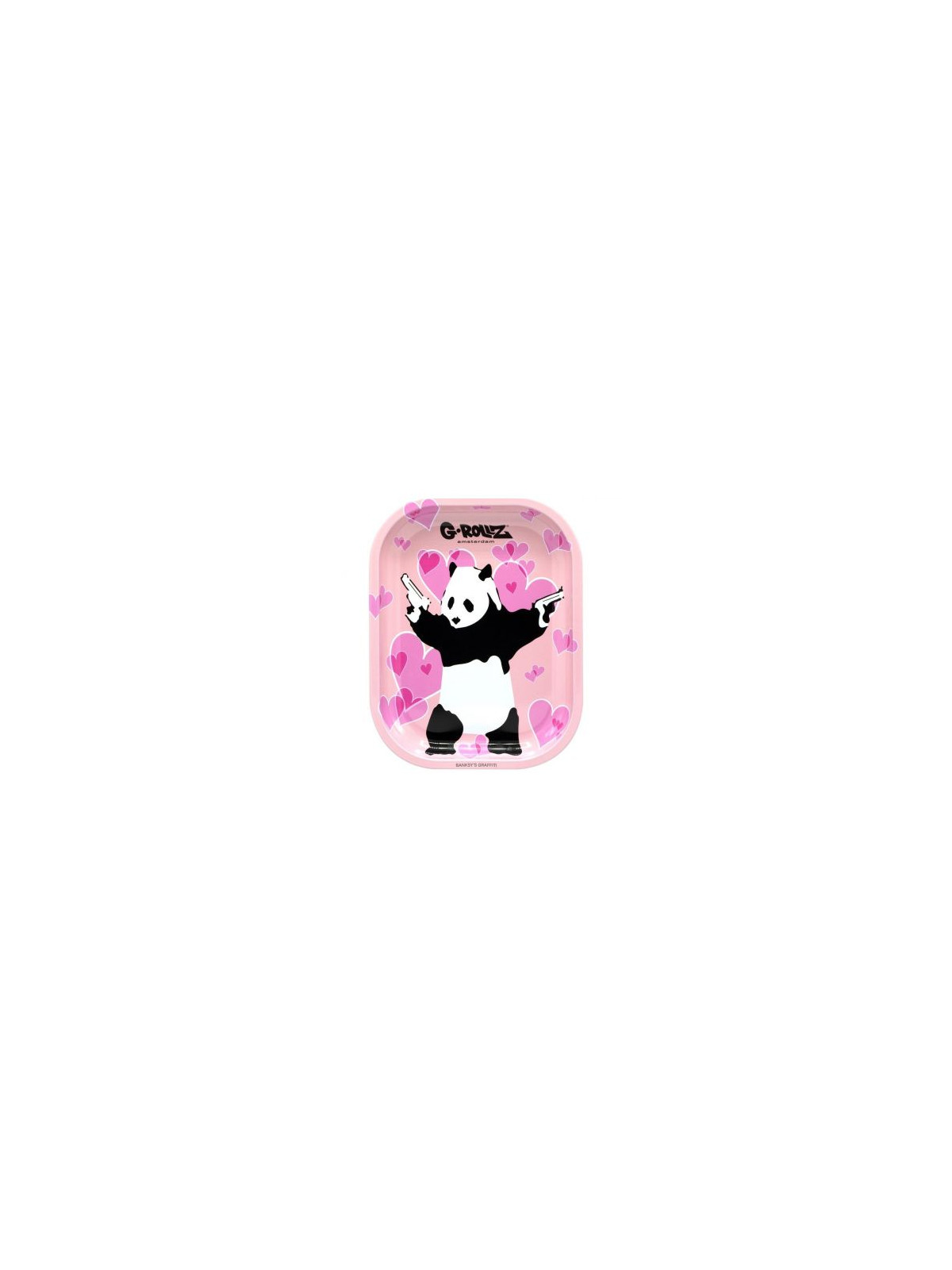 Tava G-Rollz Banksy's 'Panda Gunnin' Small