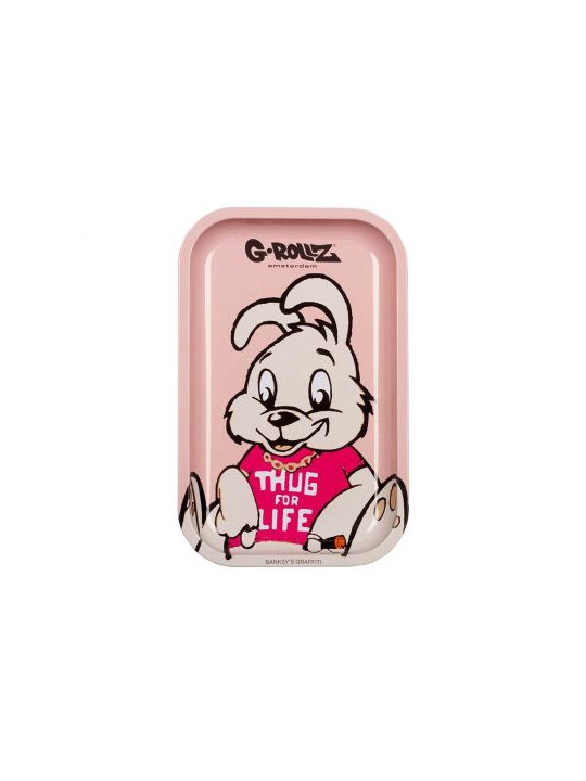 Tava G-Rollz Banksy's 'Thug for Life' Medium