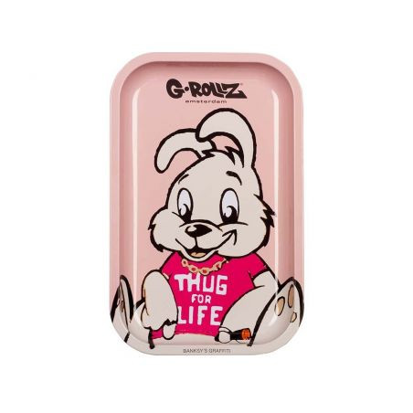 Tava G-Rollz Banksy's 'Thug for Life' Medium