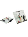 Pungi Zipp Anti-miros Banksy 'Girl Being Frisked' 90x80 mm