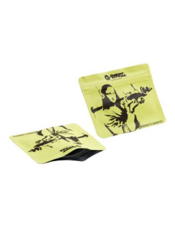 Punga zipp anti-miros Banksy's 'Mona Launcher' 105x80 mm