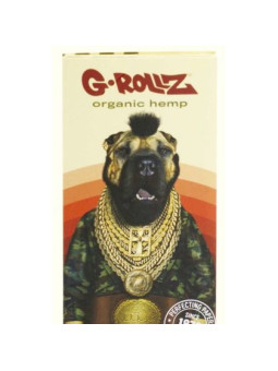 Foite G-Rollz King Size Slim 'Taxi' din Canepa Organica extra-subtiri cu santier si filtre