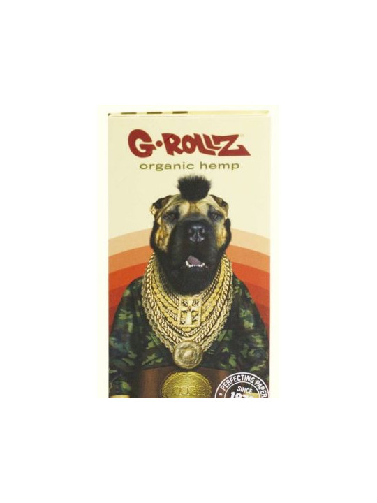 Foite G-Rollz King Size Slim 'Taxi' din Canepa Organica extra-subtiri cu santier si filtre