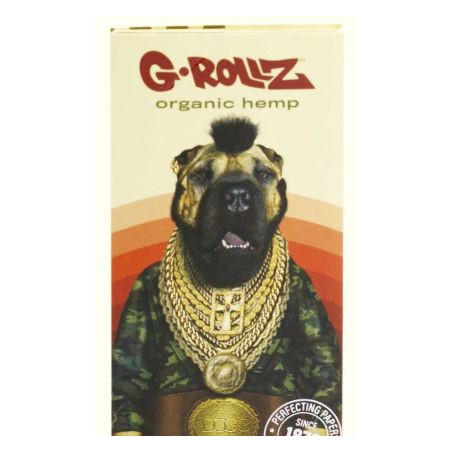 Foite G-Rollz King Size Slim 'Taxi' din Canepa Organica extra-subtiri cu santier si filtre