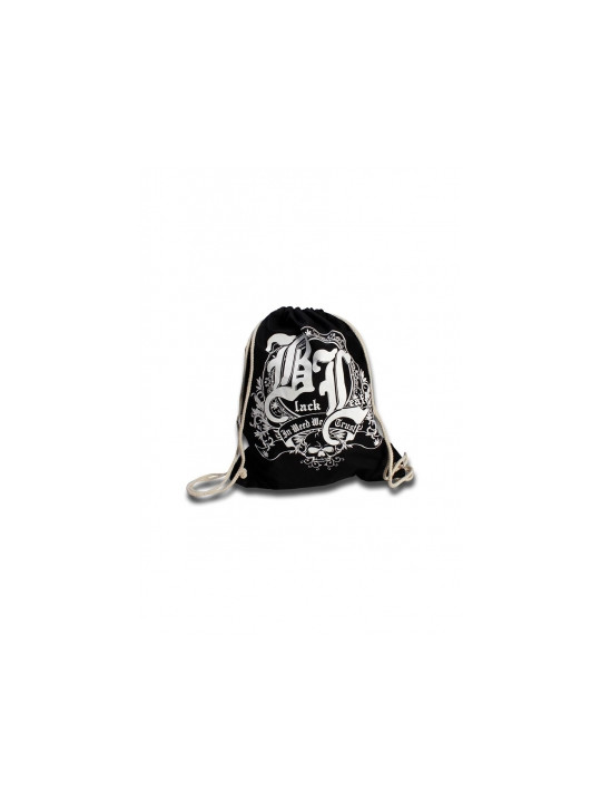Geanta Bumbac 'Black Leaf' 'Trust' black