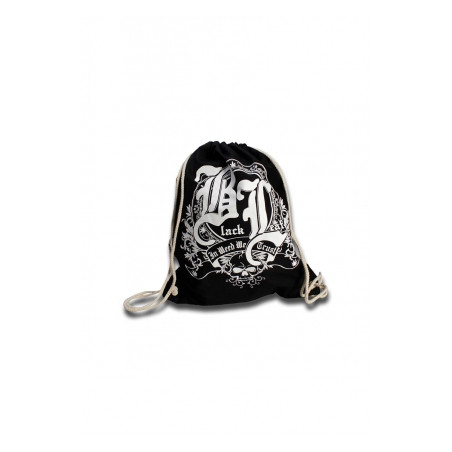 Geanta Bumbac 'Black Leaf' 'Trust' black