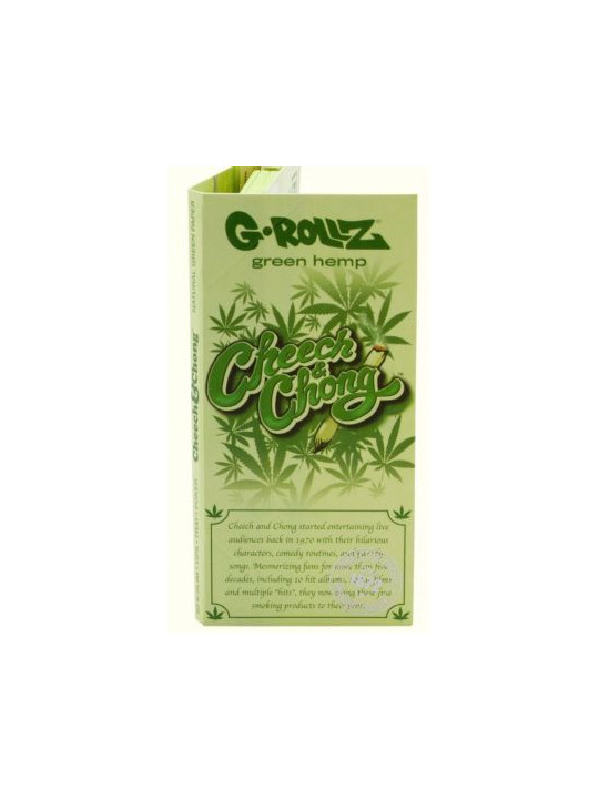 Foite G-Rollz Cheech & Chong Set - 1¼ Bio Canepa Organica cu filtre