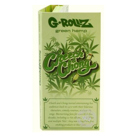 Foite G-Rollz Cheech & Chong Set - 1¼ Bio Canepa Organica cu filtre