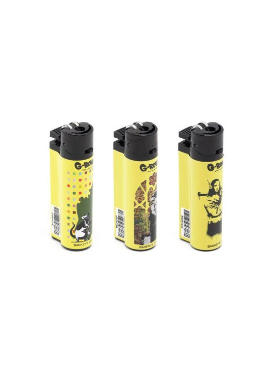 Brichete Banksy's Graffiti Galbene