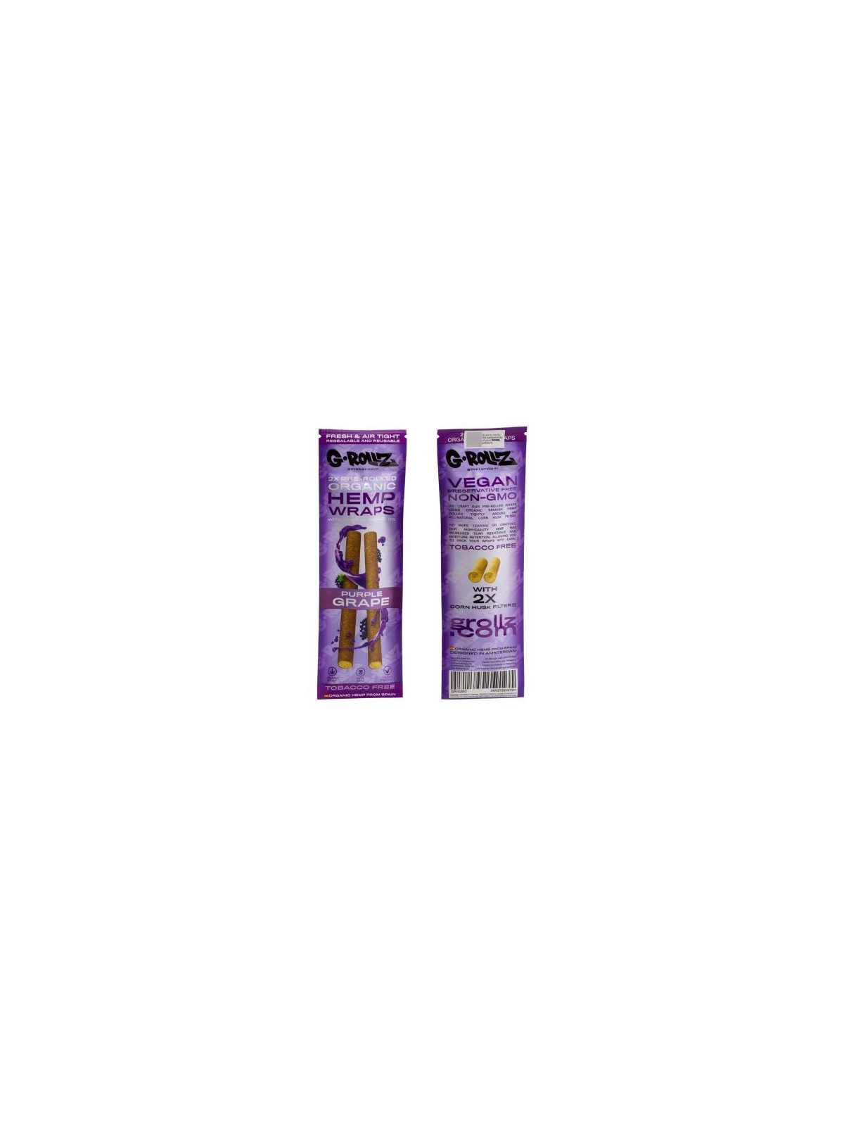 G-Rollz Blunt x2 pre-rulat din canepa aroma Struguri Mov