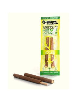 G-Rollz Blunt pre-rulat x 2 din canepa aroma Lemon Haze
