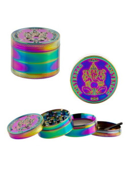 Grinder Grace Glass Amsterdam Rainbow- 4part Ø-50mm