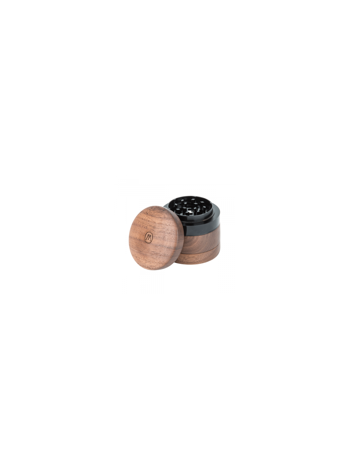 Grinder Marley Natural Wood - Small 4part Ø-60mm