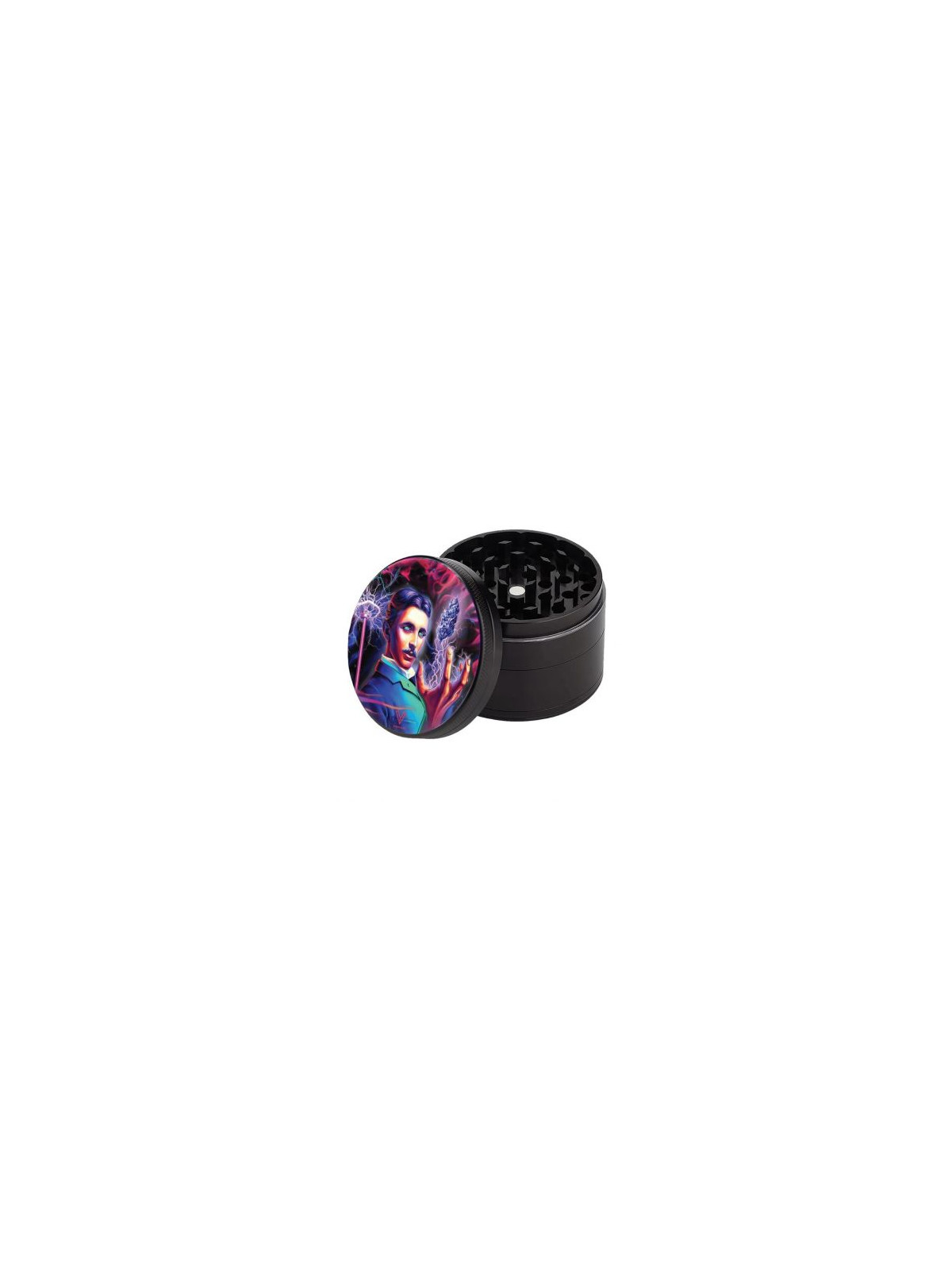 Grinder din Ceramica V Syndicate - Non-Stick 4 parts - High Voltage Ø-55mm