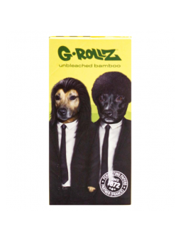 Foițe King Size Slim G-ROLLZ Bambus 'Kung Fu Dogs' organice
