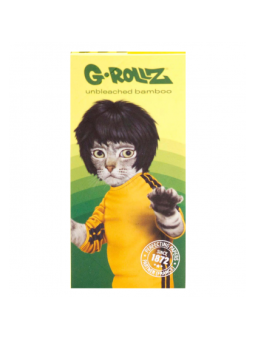 Foițe King Size Slim G-ROLLZ Bambus 'Kung Fu Dogs' organice