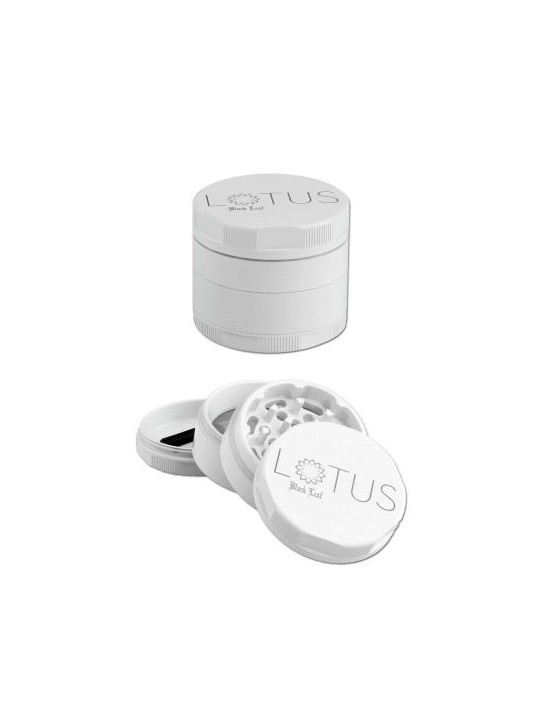 Black Leaf Lotus Non-Stick Ceramic Grinder 4-part Ø-53mm