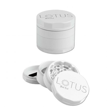 Black Leaf Lotus Non-Stick Ceramic Grinder 4-part Ø-53mm