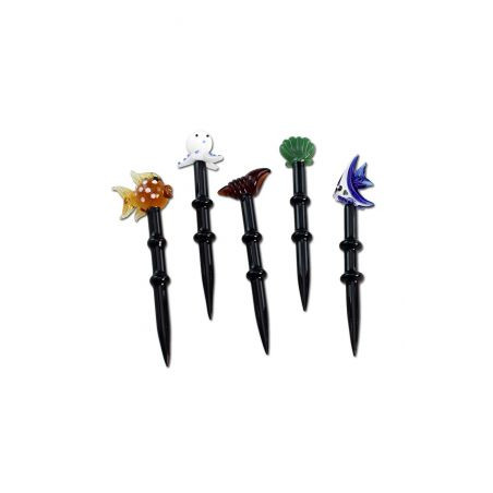 Set Dabber Sea Animal Design Mix din Sticla