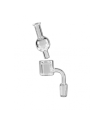 Glass Banger Set clear Grinding with Carb Cap SG19