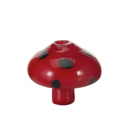 Glass Carb Cap Mushroom