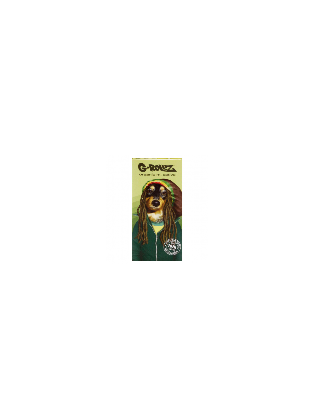 Foite King Size Slim G-ROLLZ Organic M.Sativa Reggae + santier si filtre