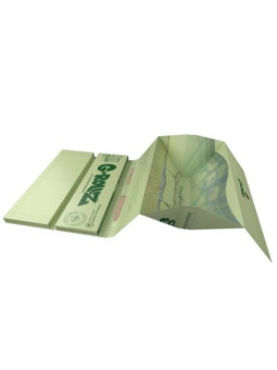Foite King Size Slim G-Rollz Organic M.Sativa Cheech & Chong cu santier si filtre