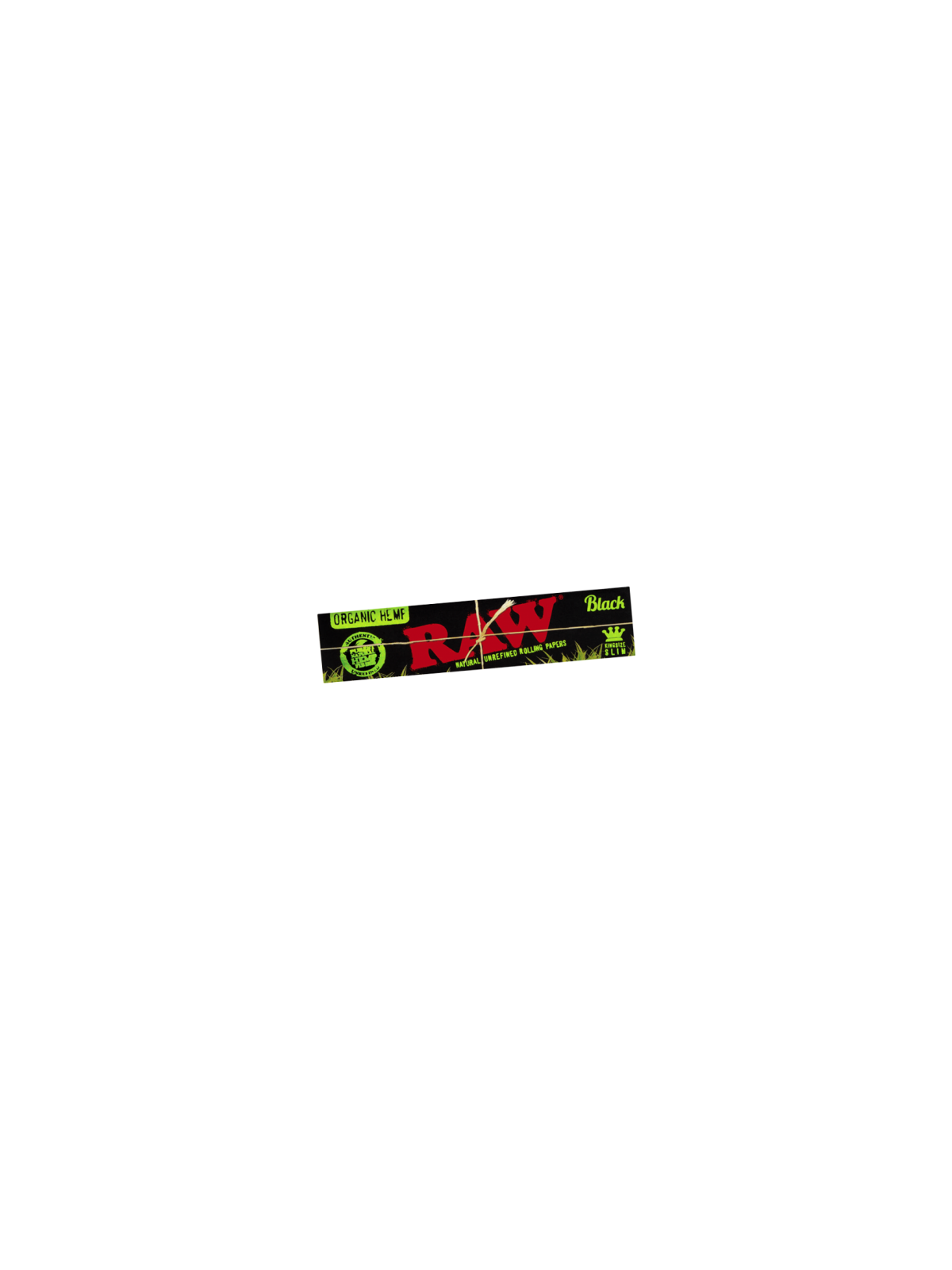 Foite Raw Extra-Subtiri Black King Size Slim din Canepa