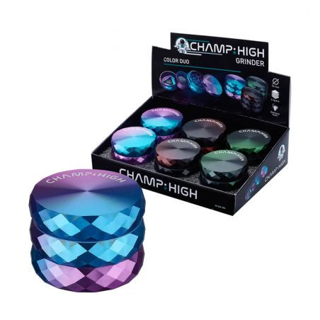 Grinder Champ High Duo-Color Metal 4 Parts Ø-53mm