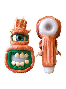 Toothless Crab Glass Pipe Monster Edition 14cm