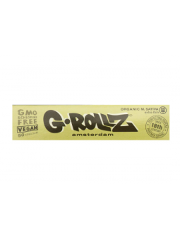 Foite King Size Slim G-Rollz Organic M. Sativa
