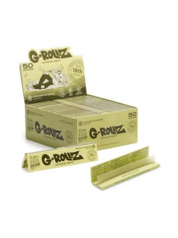 Foite King Size Slim G-Rollz Organic M. Sativa