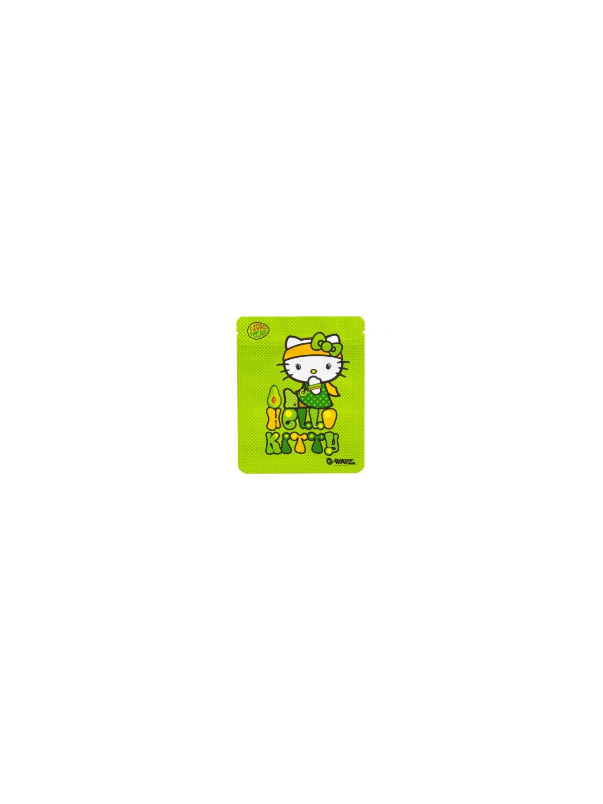 Pungi zipp anti-miros Hello Kitty 'Avocado' 100x125mm