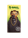 Foite King Size Slim G-Rollz 'Reggae Rap' din bambus cu santier si filtre