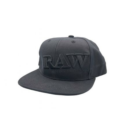 Sapca Baseball 'Raw' neagra cu poker
