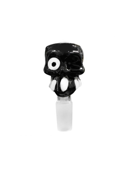 Bol bong 'Medievil Skull' negru