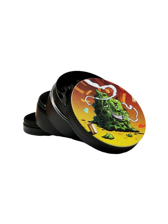 Grinder metalic 'Bud'- 4part Ø-50mm