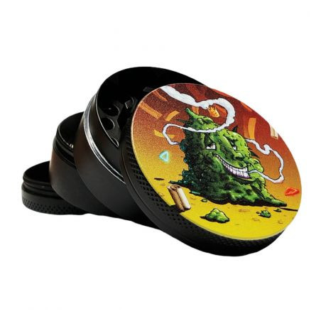 Grinder metalic 'Bud'- 4part Ø-50mm