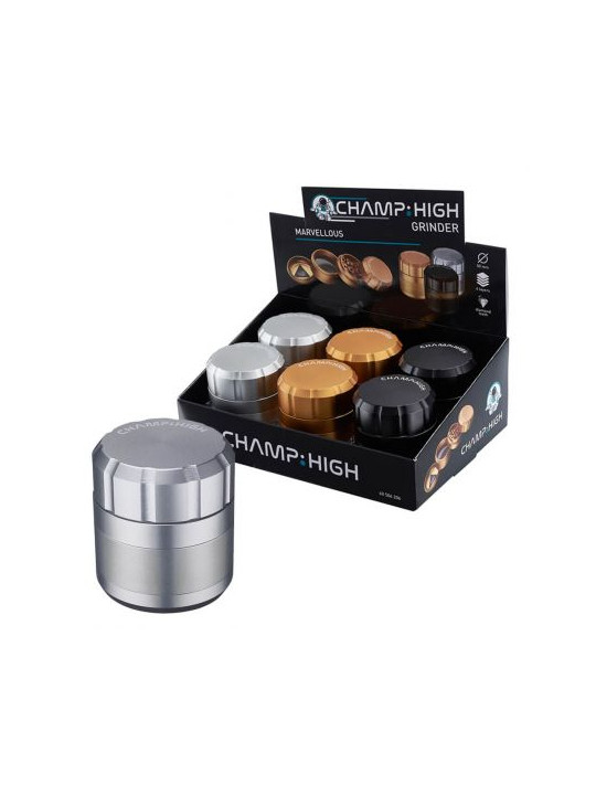 Grinder din aluminiu 'Champ High'- 4part Ø-50mm