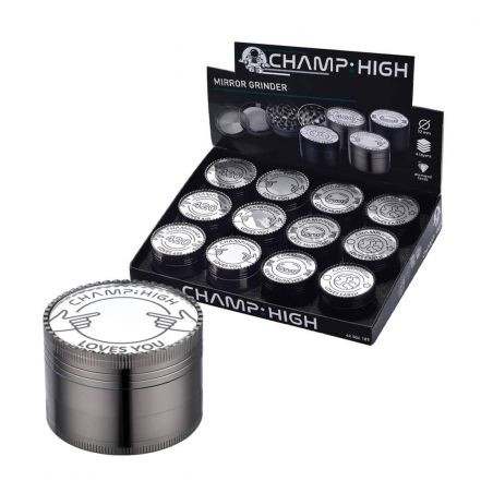 Grinder metalic 'Champ High Mirror'- 4part Ø-52mm
