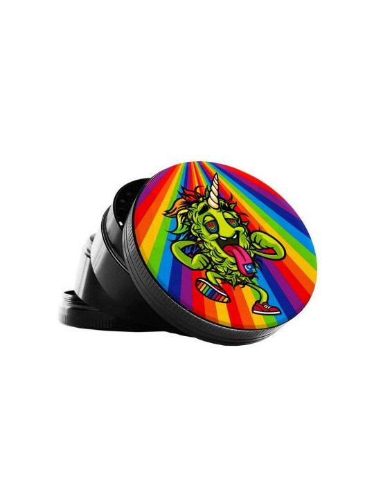 Grinder metalic 'Rainbow LSD'- 4part Ø-50mm